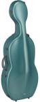 GEWApure Cello case Polycarbonate FUN, 4/4, Green / Black