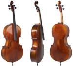 Gewa Cello Allegro Antique, 7/8, Set up with Wittner fine tuning tailpiece incl. bag, Massaranduba bow, Larsen Aurora strings