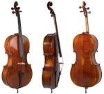 Gewa Cello Allegro Antique, 4/4, Set up with Wittner fine tuning tailpiece incl. bag, carbon bow, Larsen Aurora strings