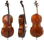 Gewa Cello Allegro, 1/4, Set up includes bag, Larsen Aurora Strings