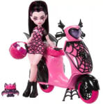 Mattel Monster High Draculaura baba és Vamptastic robogója (JDR61) - morzsajatekbolt