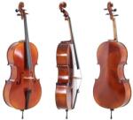 Gewa Cello Ideale, 4/4, Set up with Wittner fine tuning tailpiece, incl. bag, Larsen Aurora strings