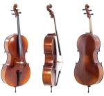 Gewa Cello Allegro, 3/4, Set up includes bag, Larsen Aurora Strings