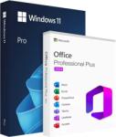 Microsoft Licență Windows 11 Pro si Office 2024 Pro Plus (W11PRO-OFF24)