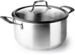 Lacor Menaje Oala Lacor 47020 din inox 1810, 3 litri, cu capac din sticla, 20cm (47020)