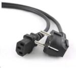 C-TECH 230V IEC Táp Fekete 1.8m CB-PWRC13-18 (CB-PWRC13-18)
