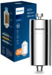 Philips Filtru de dus Philips AWP175 cu 3 cartuse de schimb, capacitate 50.000 L, crom (AWP1775P3CH/10)