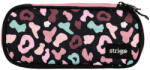 strigo Penar etui neechipat cu un compartiment, Strigo SSC258, cu separator si buzunar interior, motiv Leopard Print (SSC258) Penar