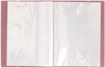 STRIGO Mapa Strigo SF092, PP, A4, cu elastic, 30 folii protectie, Roz inchis (SF092)