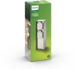 Philips Priza Exterioara Philips Rock, 2 Stecher, Inox, IP44 (294592)