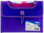 STRIGO Mapa Strigo SF039 Plastic Extensibil, A5, 6 Compartimente, Mov (SF039)