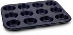 Zyliss Tava pentru Muffins Zyliss E980200, Carbonstahl, 12 forme, Albastra (E980200)