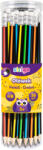 STRIGO Set 36 Creioane Strigo SSC279 HB cu radiera, Multicolor (SSC279-36)