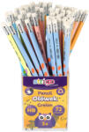 STRIGO Set 72 Creioane HB Strigo SSC384 plastic, cu radiera si grip (SSC384-72)