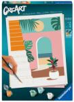 Ravensburger Set de pictură pe numere Ravensburger CreArt - Vacanţă (25524)