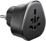 UGREEN S500 încărcător de călătorie 10A, cu împământare în SUA, NEGRU (95050)