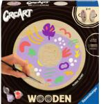 Ravensburger Set de pictat după numere Ravensburger CreArt Wooden - Flori și plante (25920)