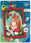 Ravensburger Set de pictură pe numere Ravensburger CreArt - Veveriţă (12023265)