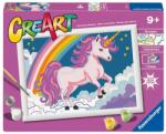Ravensburger Set de pictat după numere Ravensburger CreArt - Unicorn de basm (23977)