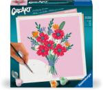 Ravensburger Set de pictură pe numere Ravensburger CreArt -Buchet de maci (25519)