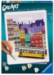 Ravensburger Set de pictură pe numere Ravensburger CreArt - Lisabona (25522)