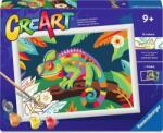 Ravensburger Set de pictură pe numere Ravensburger CreArt - Cameleon colorat (12023260)