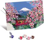 Ravensburger Set de pictură cu numere Ravensburger CreArt - Floare de cireș (23914)
