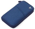 TROIKA Suport pentru documente de călătorie, cu protecție RFID, TROIKA "Safe flight", albastru închis TRV20/DB (TRV20/DB)