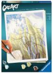 Ravensburger Set de pictură pe numere Ravensburger CreArt - Iarbă dansatoare (23611)