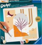 Ravensburger Set de pictură pe numere Ravensburger CreArt - Ferigă sub cer (12023145)