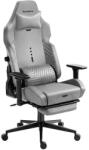 Huzaro Scaun Gaming Huzaro Force 8.1, Max 150 kg, Sistem BackBalance, Spatar culisant, Suport picioare, Roti silentioase (Gri) (HZ-FORCE 8.1 GREY)