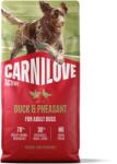 CARNILOVE 12 kg Carnilove Active Adult kacsa & fácán száraz kutyatáp