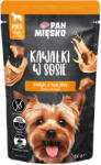 Pan Mięsko PAN MIĘSKO Darabkák mártásban - Pulyka és kacsa 150 g kutyáknak