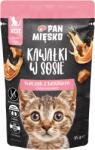Pan Mięsko PAN MIĘSKO Darabkák mártásban Csirke nyúllal 85 g cicaeledel