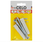 Celo 512FXK2 BLISZTER - FX 12 UNIVERZÁLIS NYLON DŰBEL+8x80 HATLF CSAVAR - 2db 2db/cs (512fxk2)