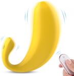 SESSO Ou vibrator Banana Remote Yellow