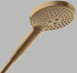Hansgrohe Para de dus mobila, rotunda, 3 Jet, bronz periat (Brushed Bronze), Axor ShowerSolutions 26050140 26050140 (26050140)
