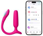 Lovense Vibrator anal Lovense Lush Anal, control prin aplicație, Bluetooth, wearable, waterproof, roz (55-121252-PINK)