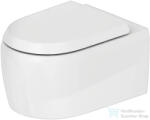 Duravit QATEGO perem nélküli fali WC ülőke nélkül, HygieneGlaze felülettel, fényes fehér 2583092000 (2583092000)