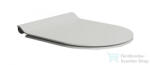 SAPHO GSI SLIM soft close WC-ülőke, matt szürke/króm (MS86CSN17) (MS86CSN17) - furdoszoba-szaniter