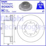 Delphi BG9267C féktárcsa (1db)