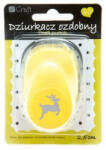  DP Craft Formalyukasztó Papírhoz 25 mm Rénszarvas Minta (JCDZ110260)