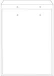  Légpárnás Tasak D/14 Szilikon 200x275 mm Fehér (V0100570)