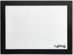 Lékué Silicone Baking Mat szilikon sütőlap, 400x300mm, üvegszállal az egyenletes hőeloszlásért, tapadásmentes, áttetsző/fekete - 880346 (LK880346)