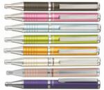 gigastore Zebra SL-F1 UV nyomtatott golyóstoll díszdobozban - prémium céges toll : Színek - Rózsaszín