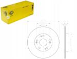 Hella 2 x Féktárcsa 8DD355118-351