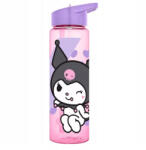  Hello Kitty Kuromi műanyag szívószálas kulacs 600 ml (EWA00052KU)