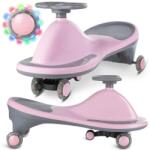 Kidwell Masinuta gravitationala Kidwell Rollo Pink cu roti LED, 3+ ani, pana la 100 kg (JEDZROL02A0)