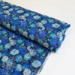  Viszkóz RAYON POPLIN Flower sea design B