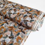  Viszkóz RAYON POPLIN Floral design E
